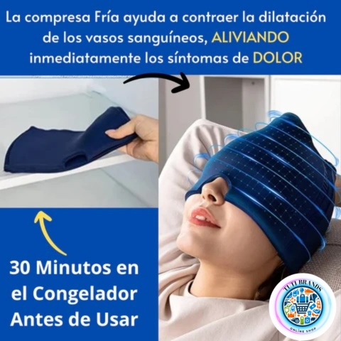 GORRO TERAPÉUTICO ANTI-MIGRAÑA